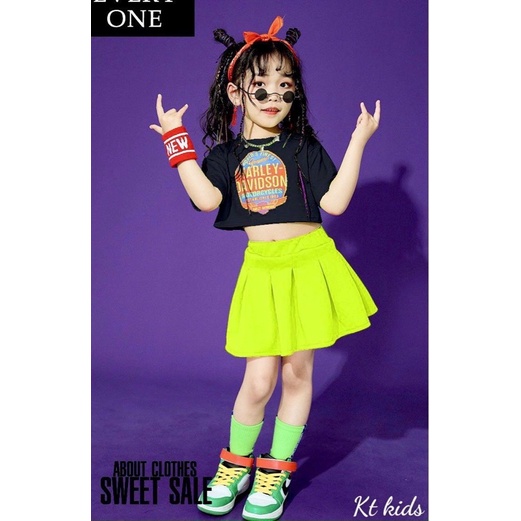 SET VÁY KT KIDS STYLE HIPHOP CHO BÉ GÁI ĐI HỌC NHẢY HAY DẠO PHỐ SIZE 22-42KG. HÀNG MỚI VỀ CÓ SẴN SHOP SHIP NGAY