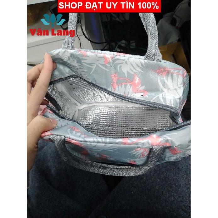 Túi Giữ nhiệt đựng cơm đồ ăn - giao màu ngẫu nhiên