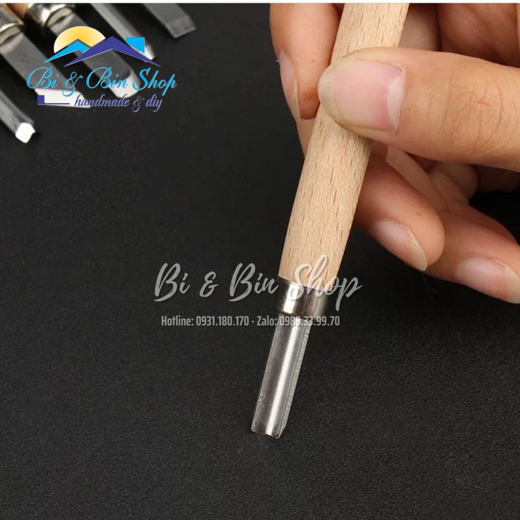 Bộ Dụng Cụ Chạm Trổ Điêu Khắc Gỗ, Làm Mô Hình, Tỉa Hoa Quả, Khắc Dưa Hấu - Bi &amp; Bin Shop