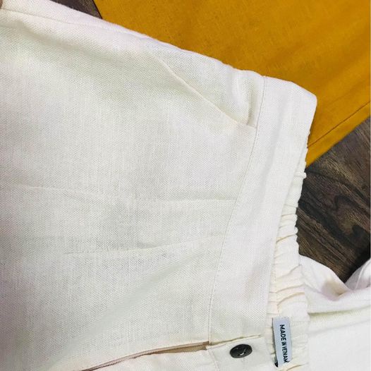 Quân short linen