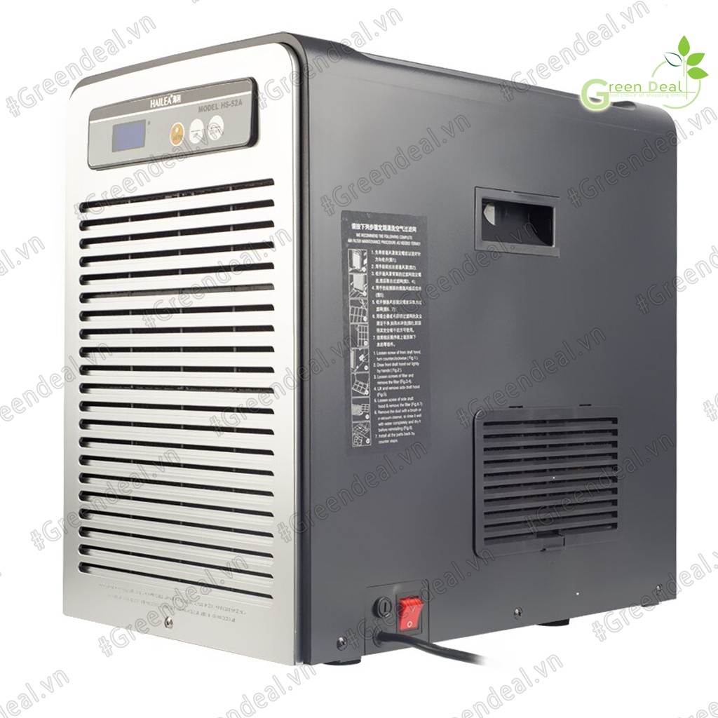 [BH 06 tháng] HAILEA - Chiller HS-52A | Máy làm lạnh nước hồ cá thủy sinh, hồ cá biển, hồ tép cảnh