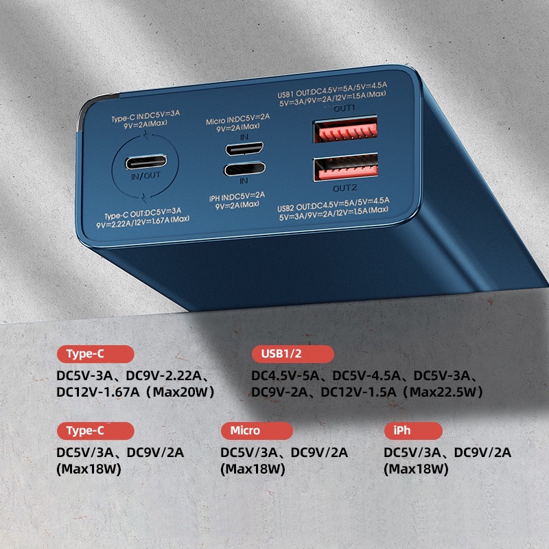 Pin dự phòng sạc nhanh Remax RPP-257 dung lượng 30000mAh thiết kế sang trọng - hỗ trợ QC 22.5W và PD 20W