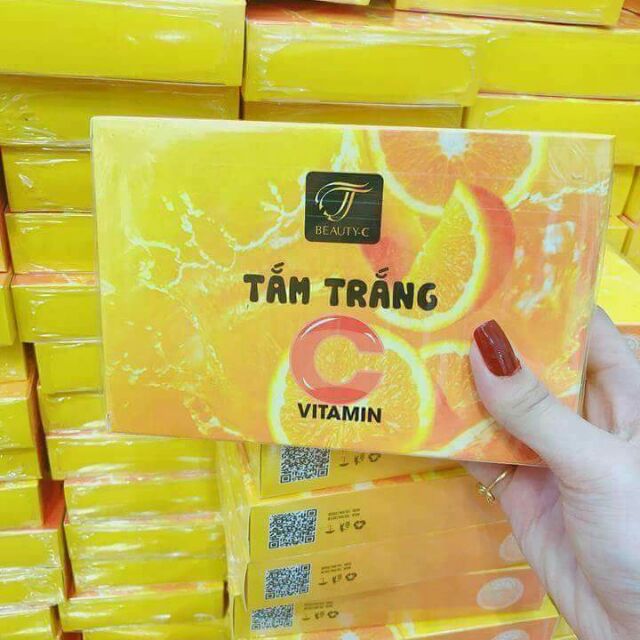 Tắm trắng cam vitamin c