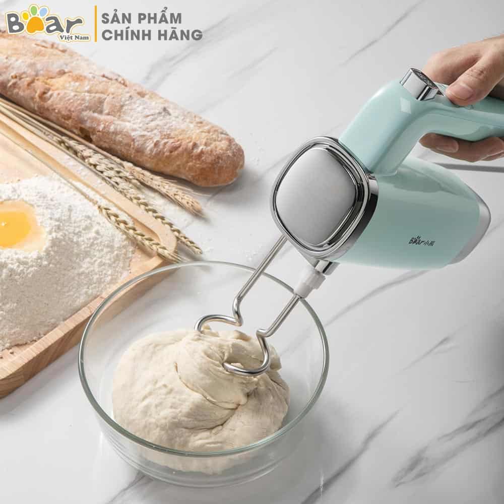 MÁY TRỘN BỘT ĐÁNH TRỨNG CẦM TAY VÀ ĐỂ BÀN 9 MỨC ĐỘ - BẢN NỘI ĐỊA - BẢO HÀNH 18 THÁNG - CHÍNH HÃNG BEAR DDQ-B03V1