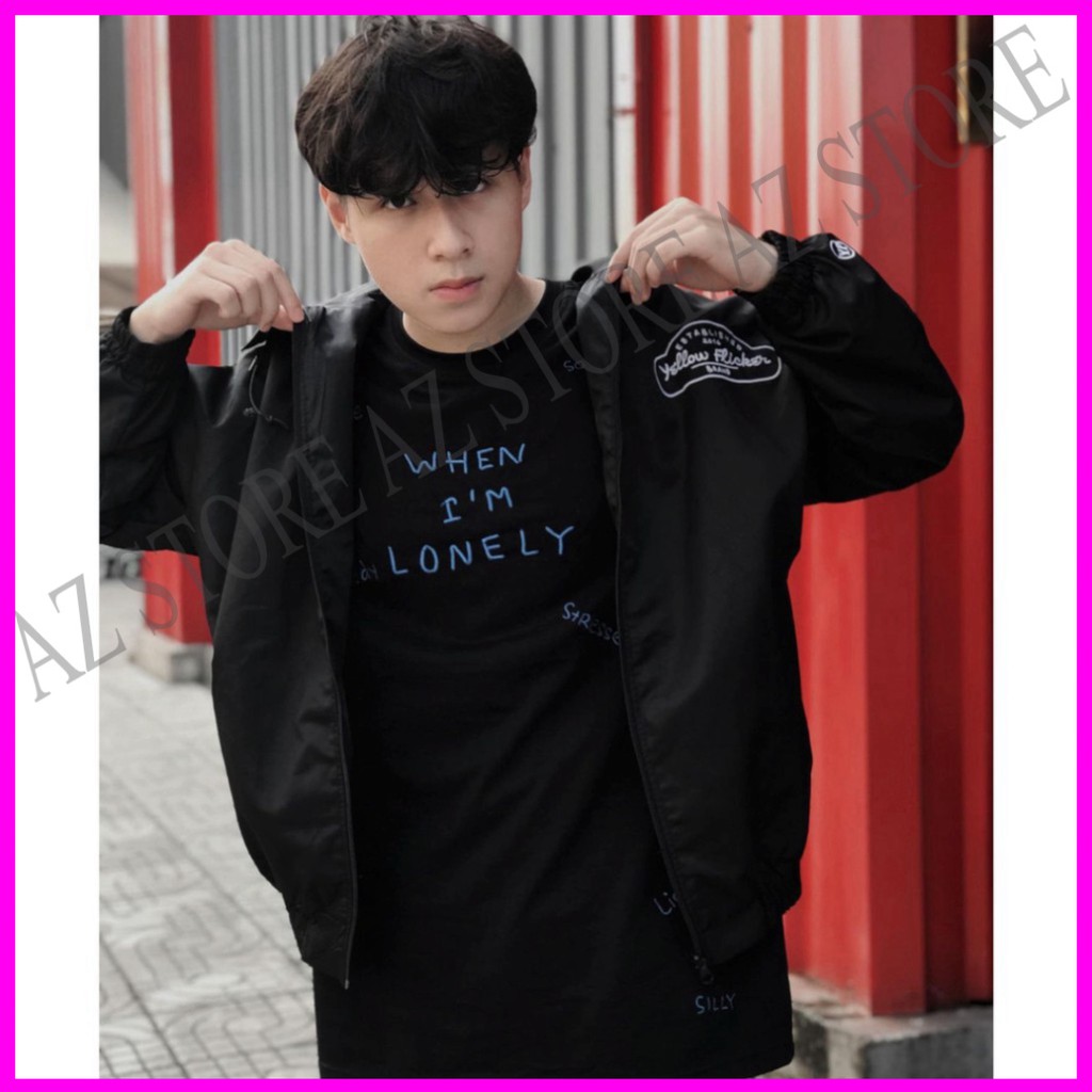 (FREESHIP) ❤ Áo Khoác Dù Nam Nữ Unisex - Áo Khoác Bomber FLICKER ( có form rộng XL ) - LP.STORE