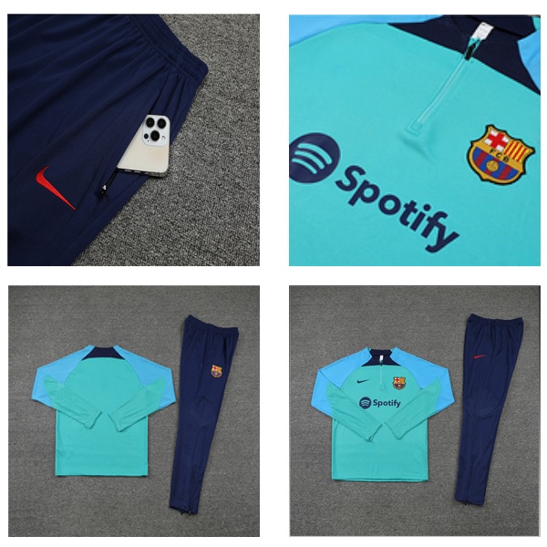 Áo Thun Thể Thao Tập Luyện Bóng Đá Barcelona 22-23