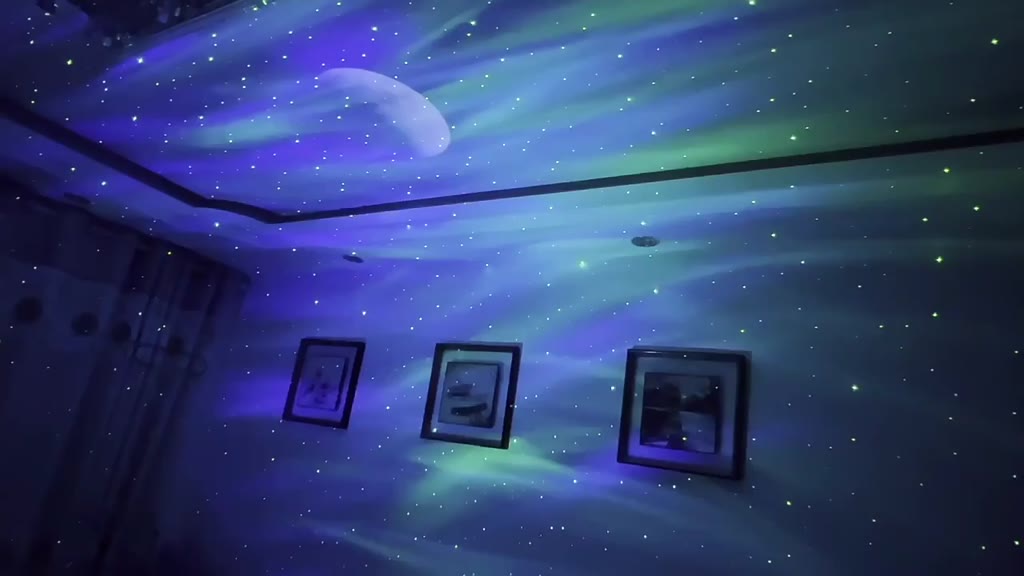 Đèn thiên hà galaxy V2 Pro Đèn kết hợp 4 màu trang trí nhà cửa phòng bay- Đèn kèm loa bluetooth nghe nhạc | BigBuy360 - bigbuy360.vn