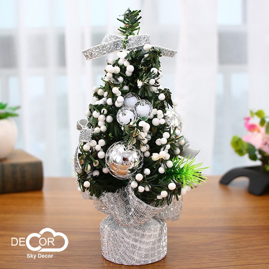 Cây thông Giáng sinh trang trí nhà cửa, decor Noel, chụp ảnh, cửa hàng