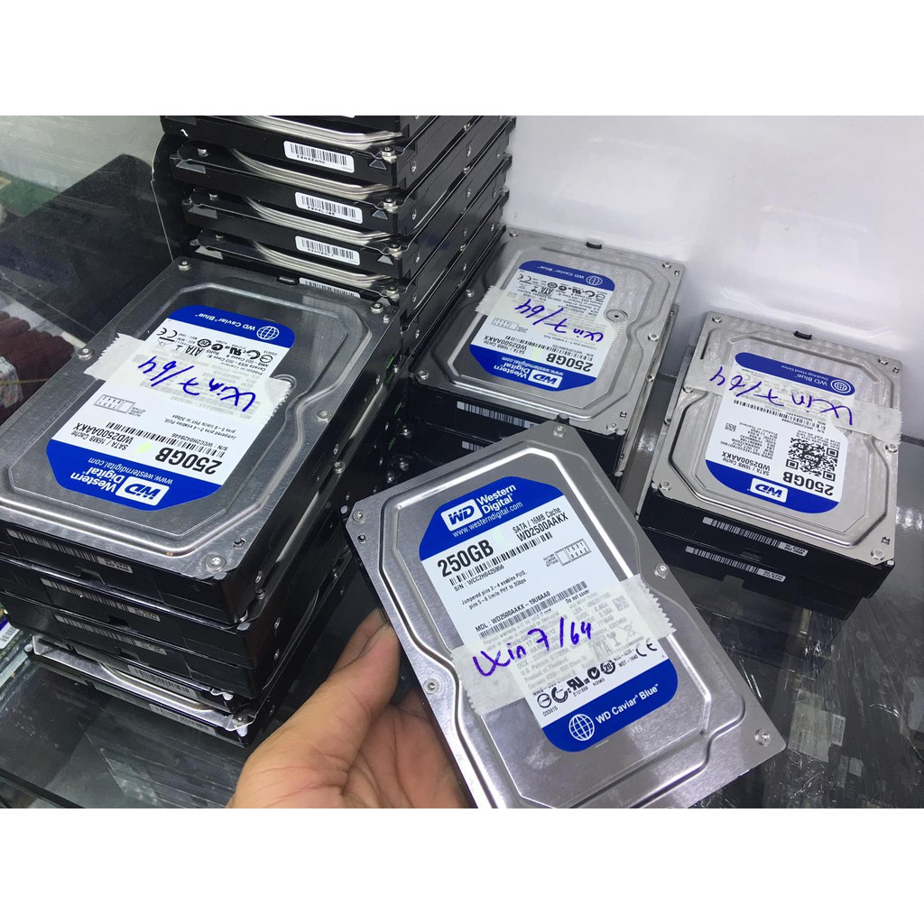 HDD 250G Hàng chuẩn tháo máy bộ cài sẵn Win 7 64bit bảo hành 03 tháng 21