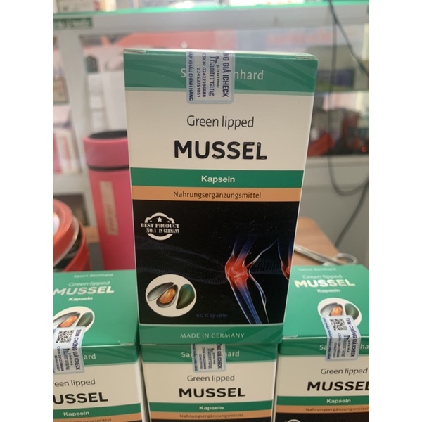 viên bổ khớp vẹm xanh Mussel (Đức)