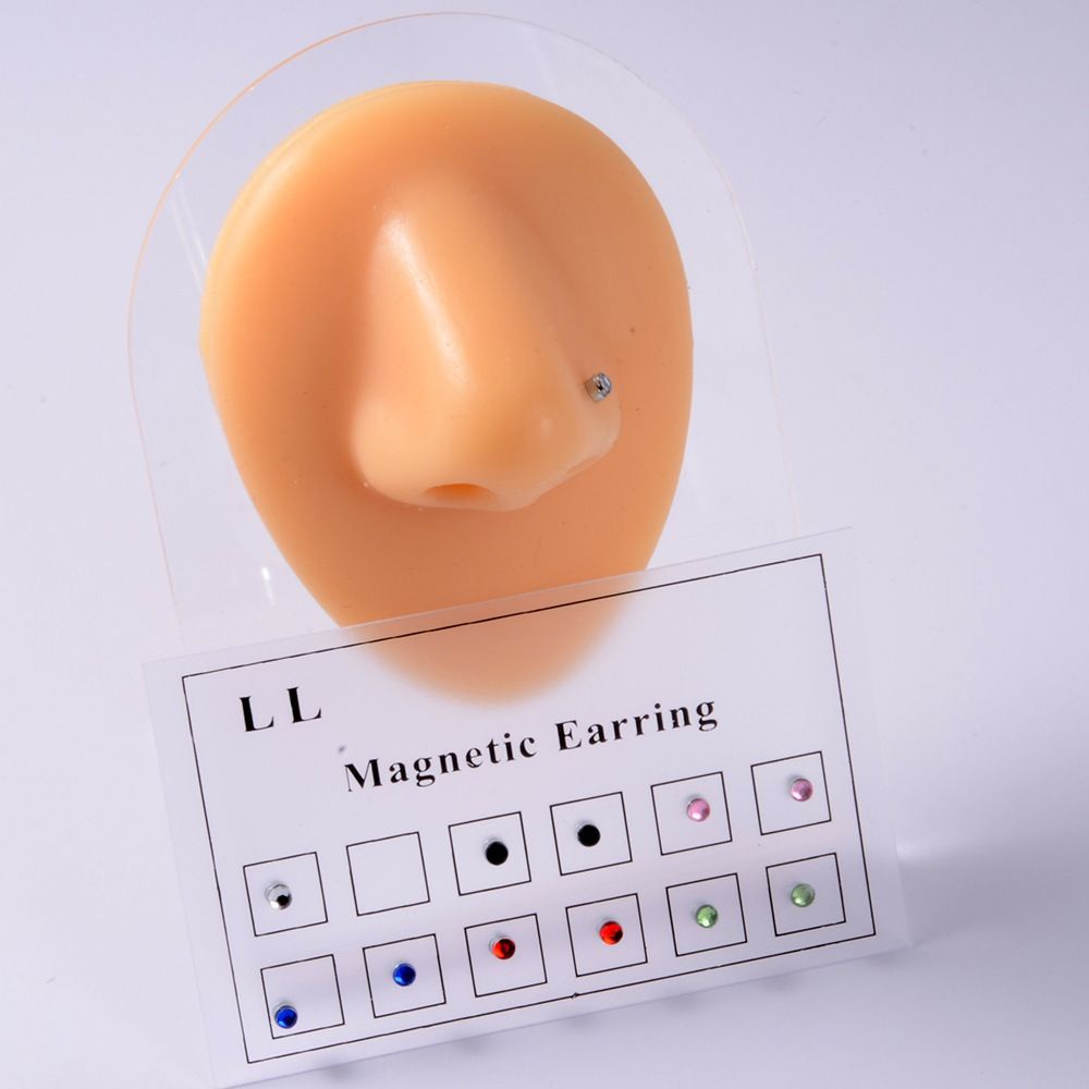 Khuyên Xỏ Mũi / Môi / Tai Từ Tính Thời Trang