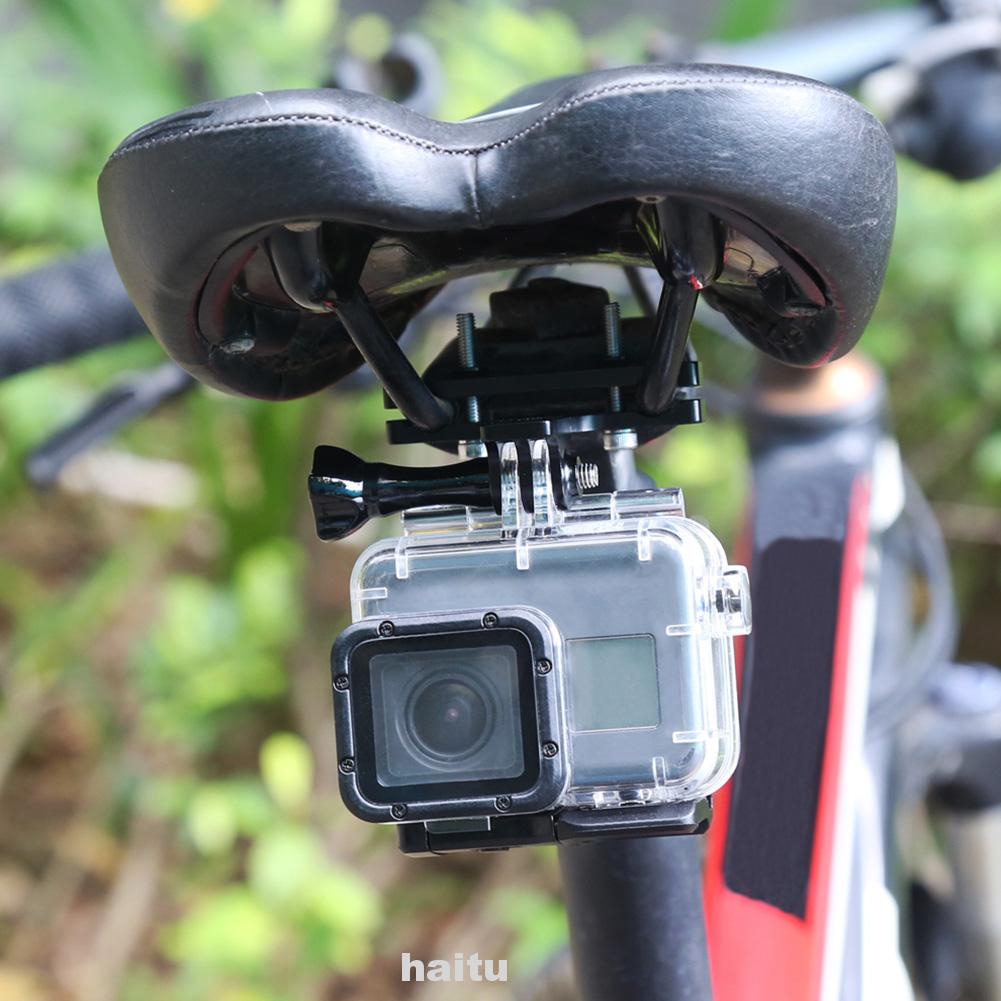 Khóa Gắn Ghế Ngồi Bằng Hợp Kim Nhôm Màu Đen Dễ Lắp Đặt Cho Máy Ảnh Gopro7 Hero