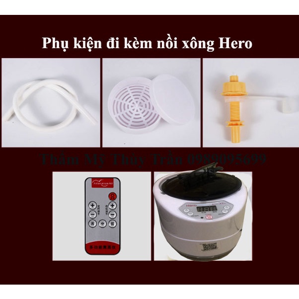 Nồi xông hơi SPA 2L dùng cho lều xông hơi 2020 HERO