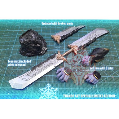 ( Đặt hàng trước ) Mở đặt phòng 1/12 Phụ kiện shf Thanos set ( vui lòng đọc kĩ thông tin để tránh bị hủy đơn)