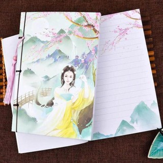 Sổ đứng cổ phong giấy kẻ dòng