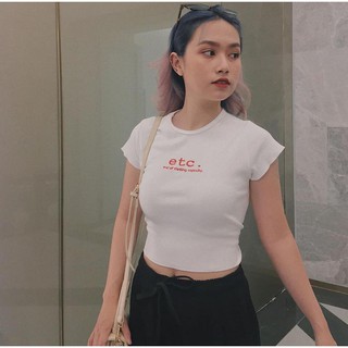 [HÀNG BÁN SHOP] áo thun ôm ETC năng động cá tính