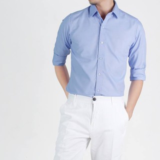 Áosơ mi nam cotton cool basic ic v2 cao cấp - thấm hút mồ hôi tốt - thogan