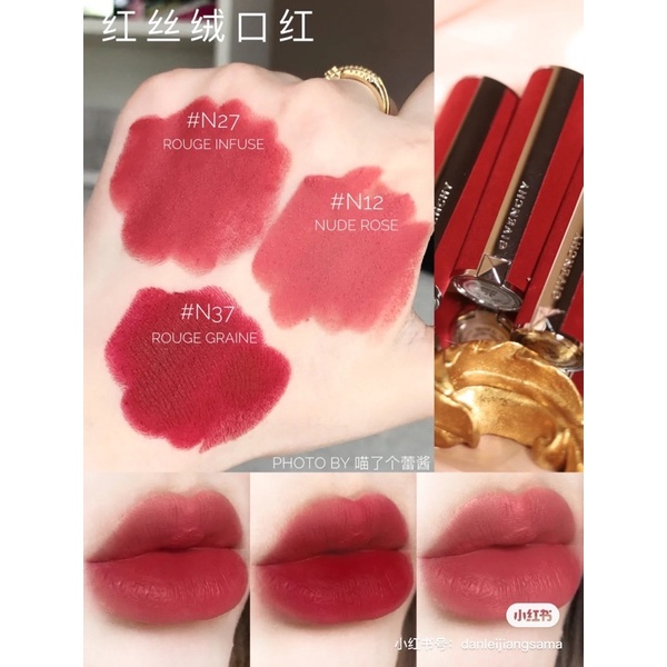 Son thỏi lì mịn Le Rouge Deep Velvet vỏ nhung đỏ