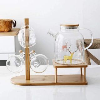 Bộ bình cốc thủy tinh cao cấp
