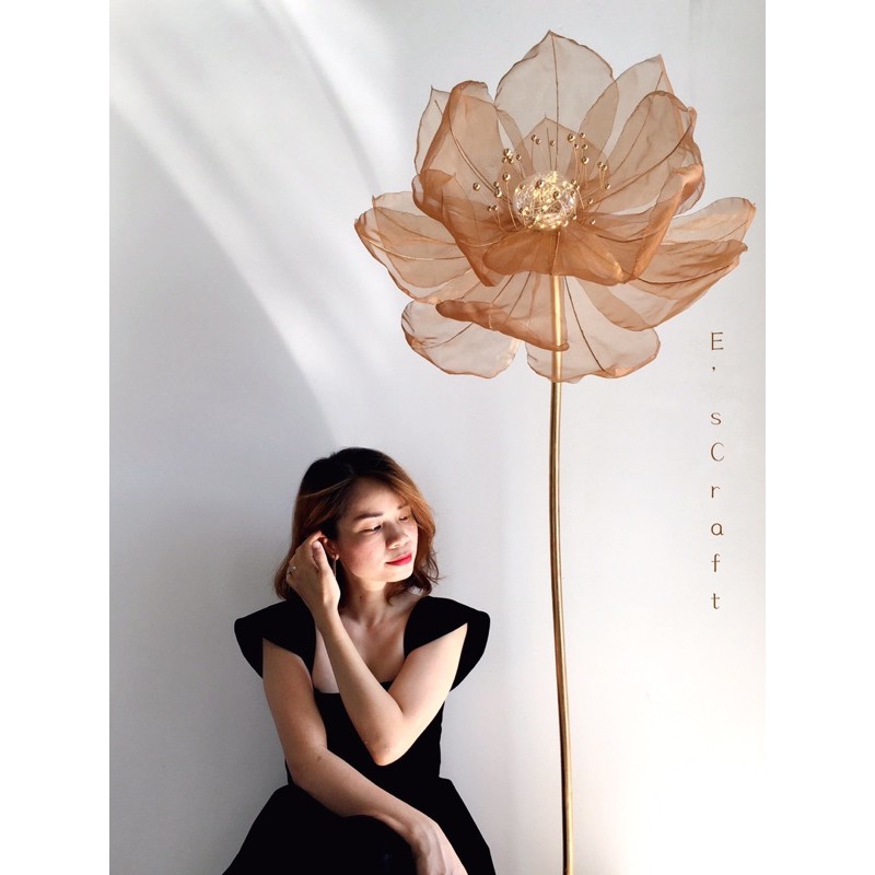 “Ảnh thật” Trụ đèn hoa Sen khổng lồ( limitted)