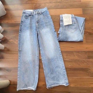 QUẦN BÒ ỐNG SỚ RÁCH 2 SƯỜN