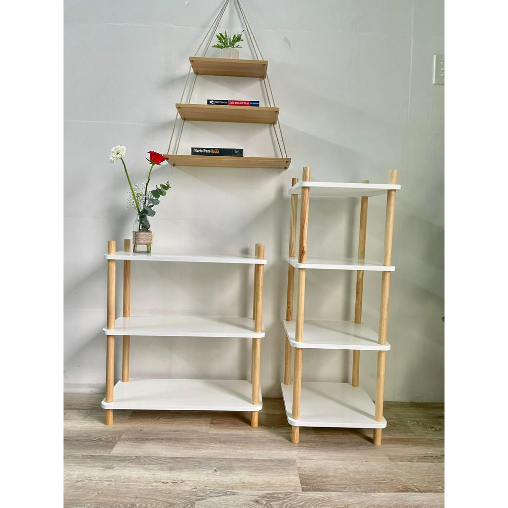 Kệ sách, trang trí, decor - nail - spa theo phong cách hàn quốc  từ 1 tầng - 5 tầng chính hãng Ưng decor