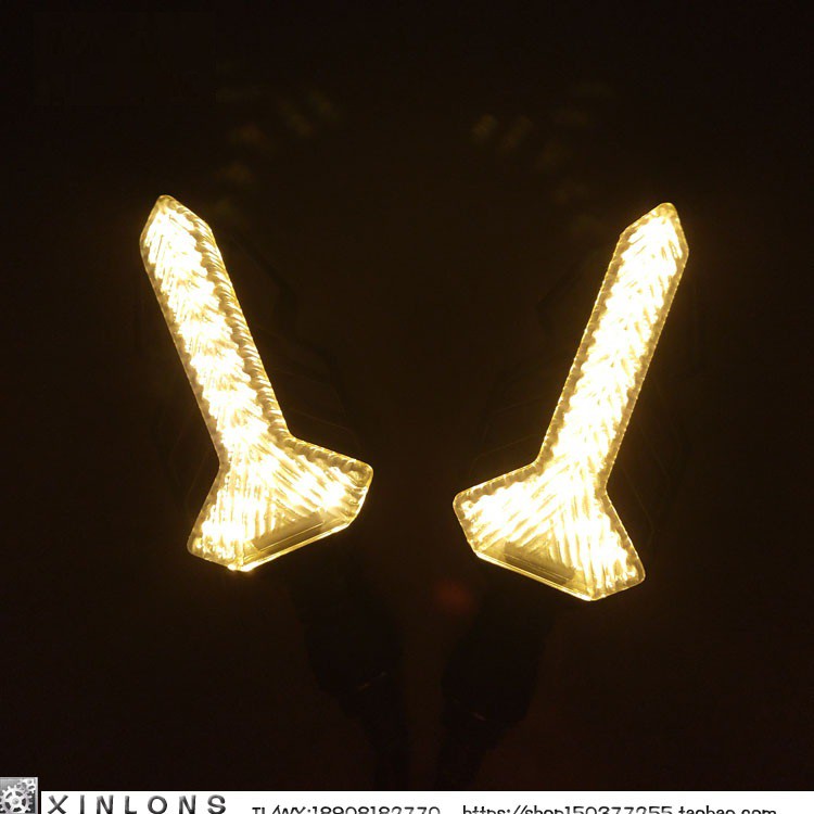 Cặp Đèn Xi Nhan LED Xe Máy, Có Chạy Rượt Đuổi - 13LDM02