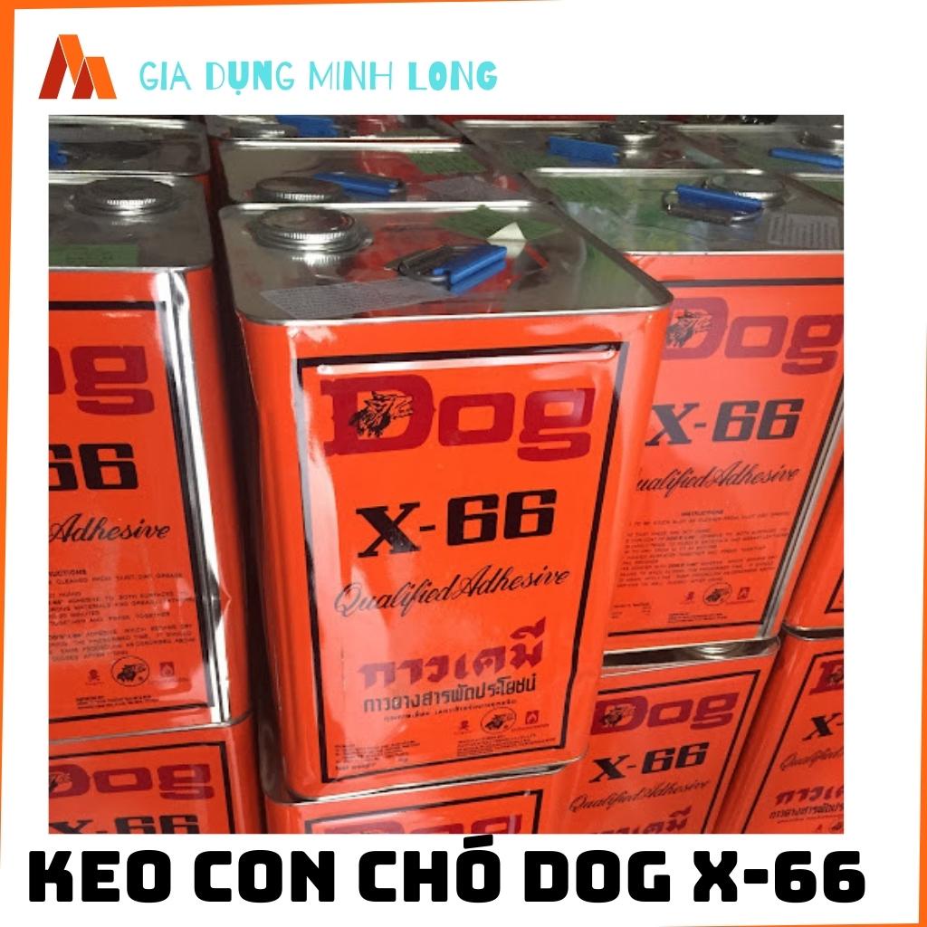 Keo con chó, Keo Lon Đa Năng Dog X-66 lon 100gr - 200gr - 600gr - 3kg