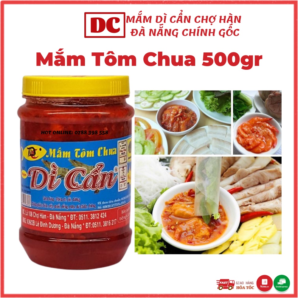 Mắm Tôm Chua Dì Cẩn hũ 500gr - chính gốc | BigBuy360 - bigbuy360.vn