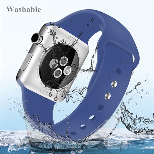 Dây đeo thay thế cho Apple Watch 7 41mm 45mm 20 Màu iwatch 38/40/42/44mm dòng 2 3 4 5 6 Se Ex-Bdrivet