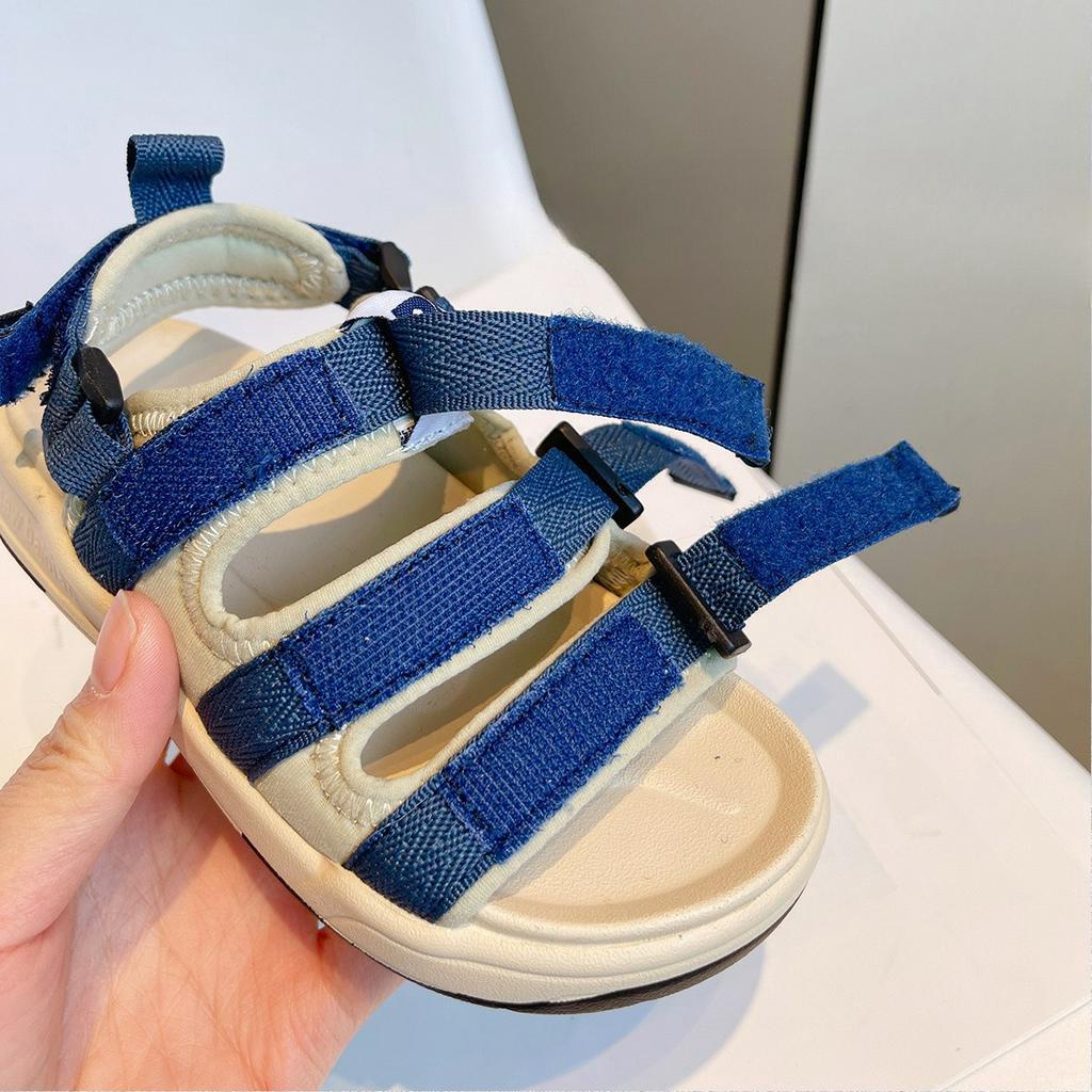 [21 - 30] Giày sandal 2 quai trơn cho bé G762 (Size lớn mục khác)