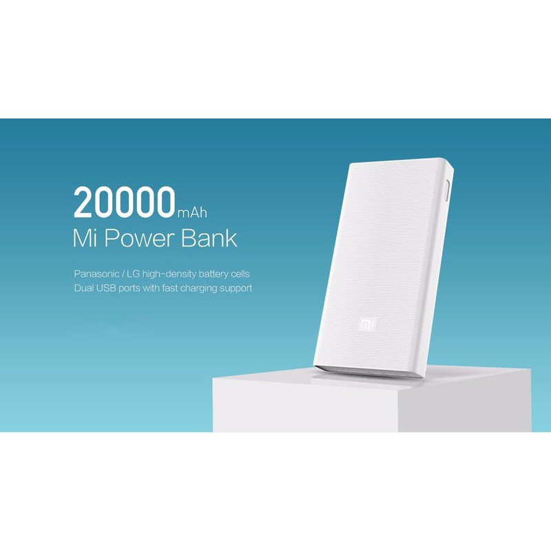 Sạc dự phòng Xiaomi 20.000mah - Powerbank 20000mAH