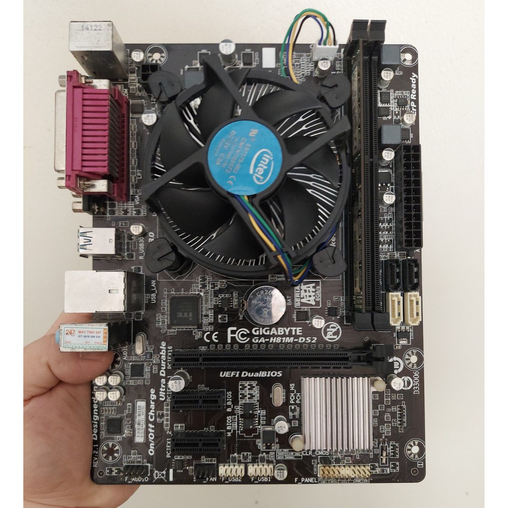 [COMBO] Main H81 + chip G3220 + Ram 4GB 8GB Tặng Fan CPU Zin | BigBuy360 - bigbuy360.vn