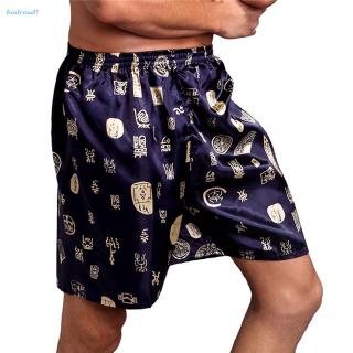 Bộ Đồ Ngủ Vải Lụa Satin Thoáng Mát Cho Nam