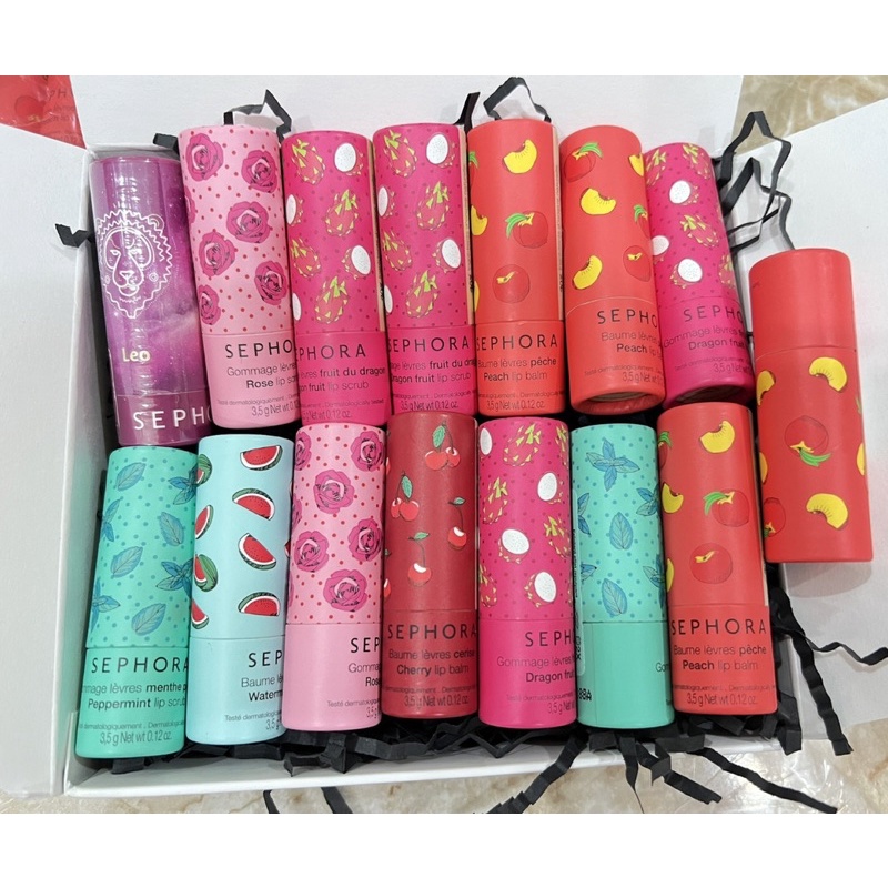 Son Dưỡng ẩm - Son tẩy da chết Sephora đủ màu
