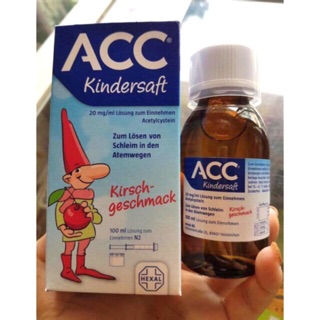 Siro ACC Kindersaft giúp long đờm, giảm ho nhanh, an toàn số 1 tại Đức