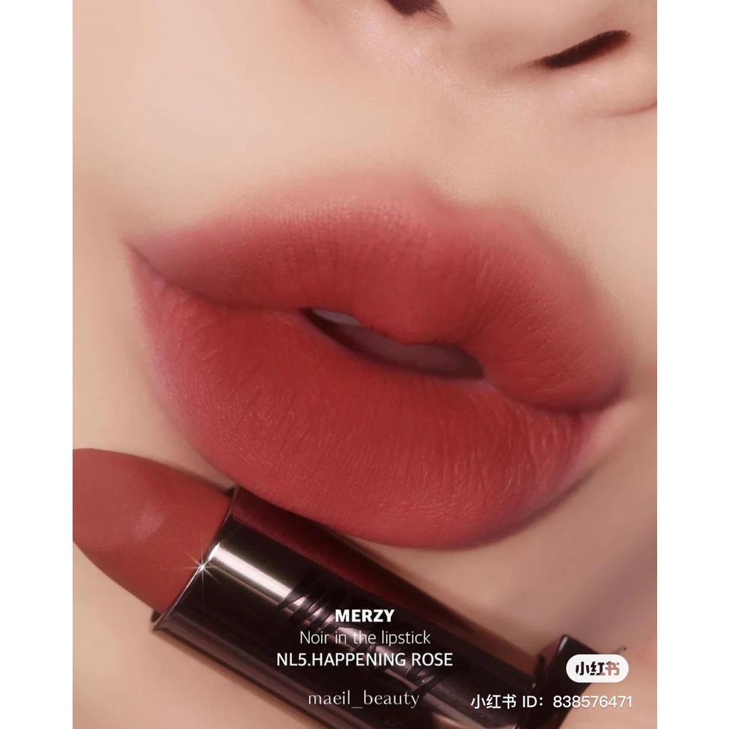 Son thỏi Merzy Noir In The Lipstick