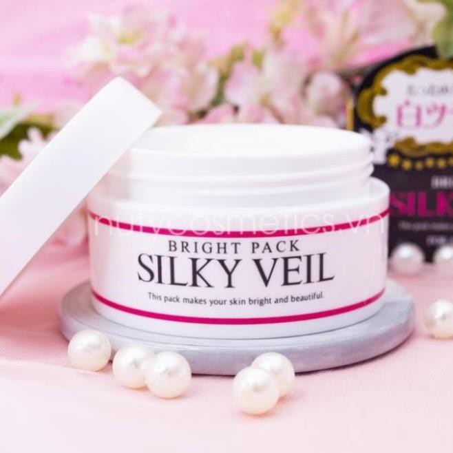 Kem trắng da toàn thân Silky Veil Cream Trắng Da Tức Thì Silky Veil Maneki