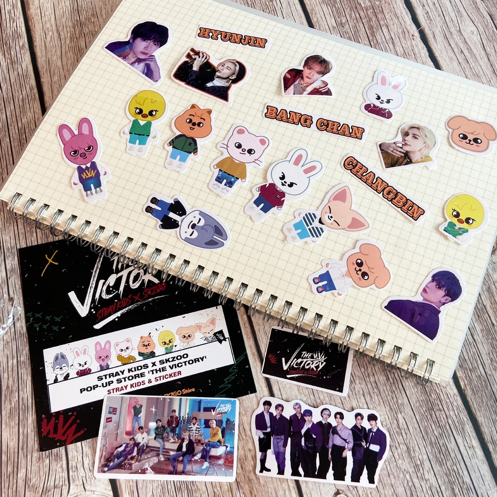 StrayKids Album CIRCUS Stickers Stray Kids ODDINARY Phone Luggage Tag Diy Sticker