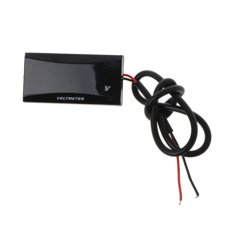 Vôn Kế Kỹ Thuật Số QJ DC12V Chuyên Dụng Cho Xe Hơi