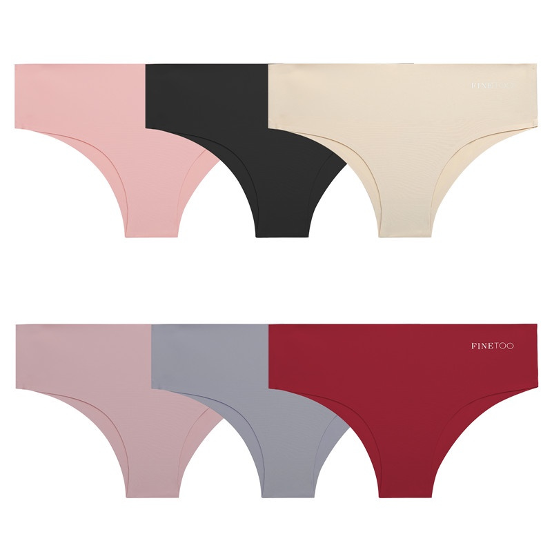 Quần Lót Lụa Lạnh Không Đường May Lưng Cao Plus Size M-2Xl Cho Nữ | BigBuy360 - bigbuy360.vn