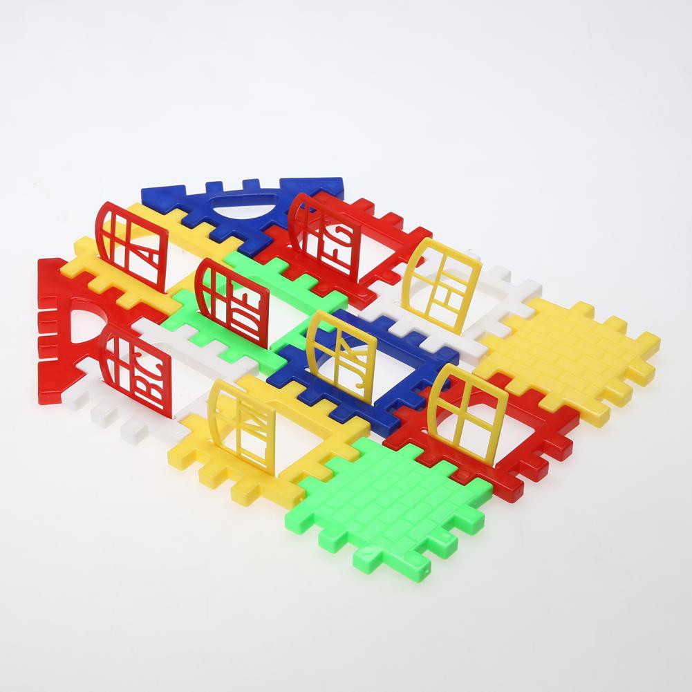 Set 24 khối lắp ráp mô hình xà cho bé