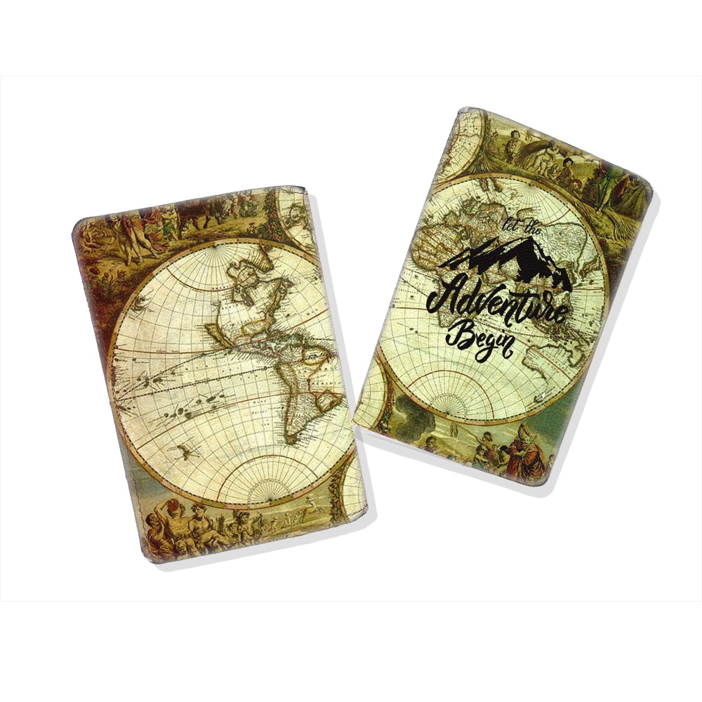 Bao da passport/hộ chiếu cao cấp Adventure