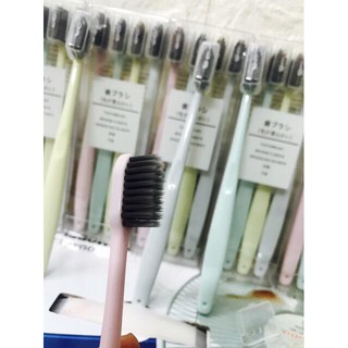 Set 4 Bàn chải đánh răng lúa mạch Muji