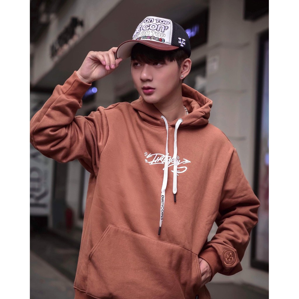 DirtyCoins Graffiti Hoodie - Brown | BigBuy360 - bigbuy360.vn