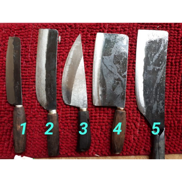 Combo bộ dao nhíp xe làm bếp Đa sỹ
