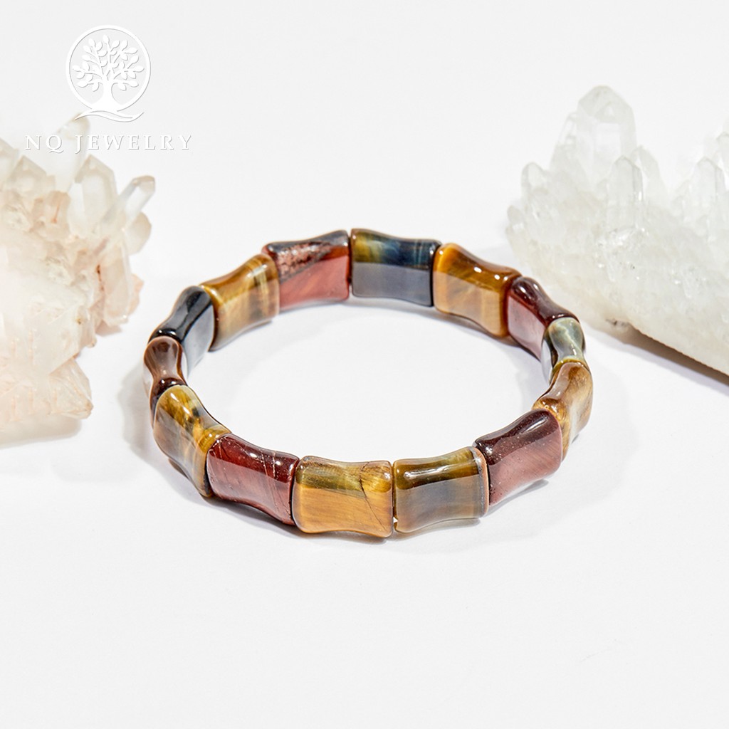 Vòng tay bản đốt trúc - NQ Jewelry