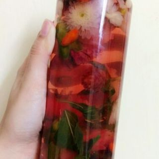 COMBO 30 gói trà hoa (TẶNG BÌNH THỦY TINH)