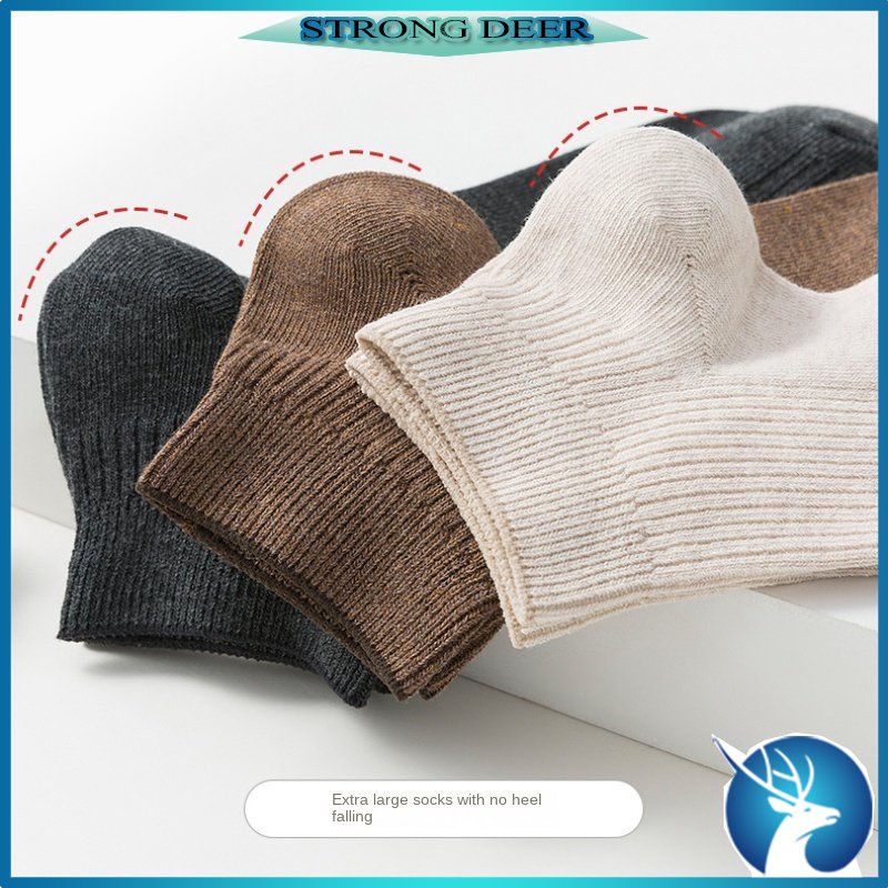 Vớ Cotton Mỏng Cổ Thấp Khử Mùi Thời Trang Xuân Thu Cho Nam