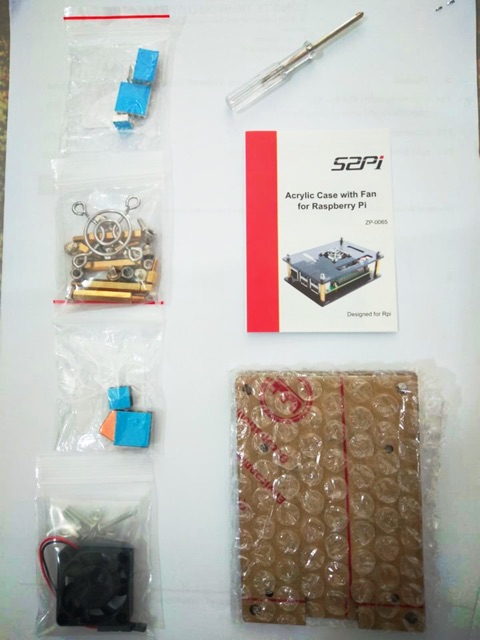 Case kèm quạt, tản nhiệt cho Raspberry Pi 4, Pi3, | BigBuy360 - bigbuy360.vn